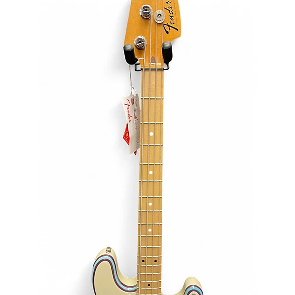 Fender Used Fender Steve Harris Signature Precision Bass Olympic White Electric Bass Guitar