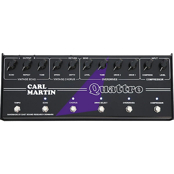 Quattro Analog Multi Effect Pedal