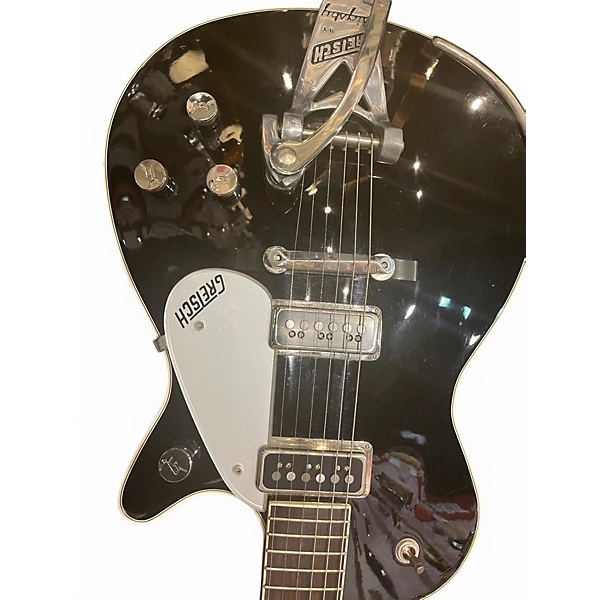 Gretsch Guitars Used Gretsch Guitars G6128T 57 Vintage Select 57 Duo Jet with Bigsby Ebony Solid Body Electric Guitar.gc