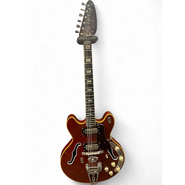 Vintage 1967 VOX 1967 VOX ULTRA SONIC TR RED Hollow Body Electric Guitar