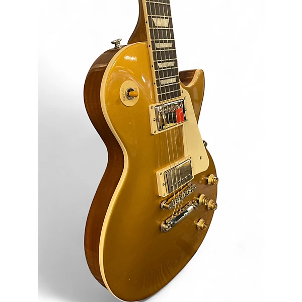Gibson Used Gibson LES PAUL 50S STANDARD GOLDTOP Gold Top Solid Body Electric Guitar.gc
