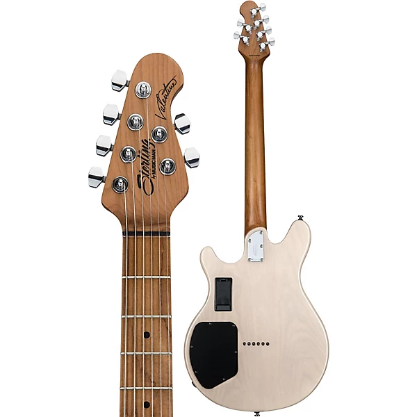 Sterling by Music Man James Valentine Signature Series 6 String Electric Guitar Level 2 Transparent Buttermilk