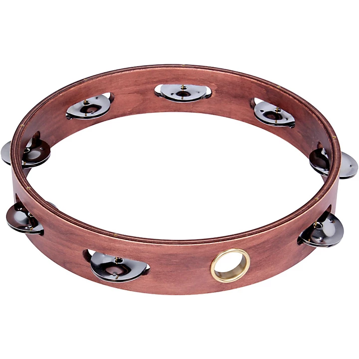 Single Row Wooden Tambourine
