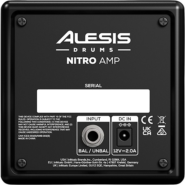 Nitro Amp 30W Ultracompact 3 Full Range Personal Drum Monitor