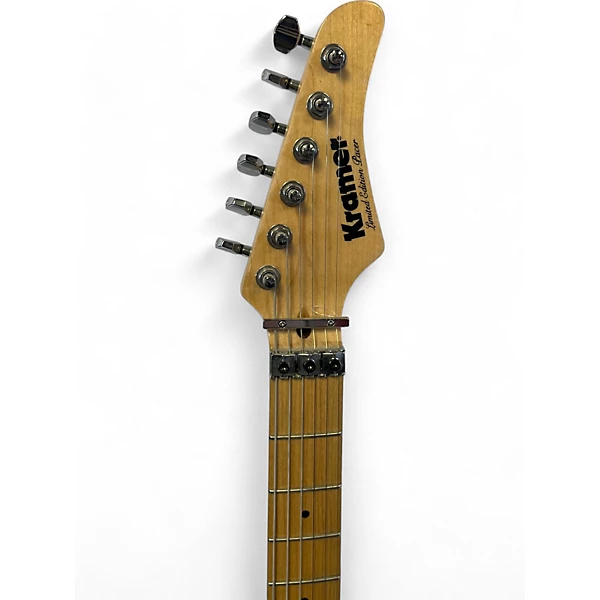 Used 2010s Kramer Pacer Limited Edition Candy Apple Red Metallic Solid Body Electric Guitar