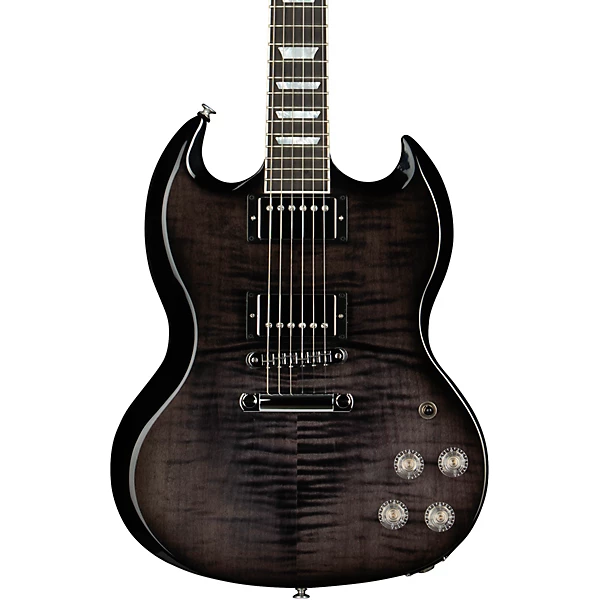 Gibson SG Modern Electric Guitar Trans Black