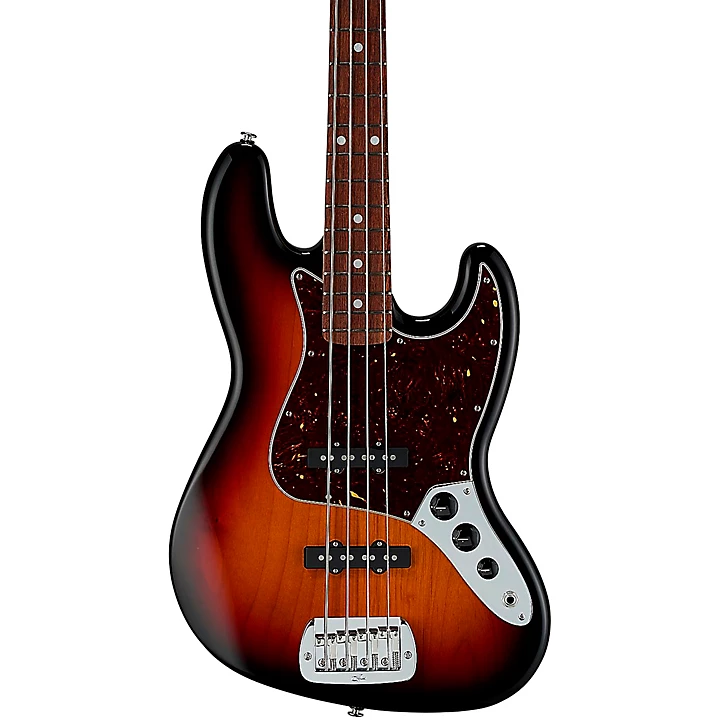 Fullerton Deluxe JB Electric Bass 3 Tone Sunburst