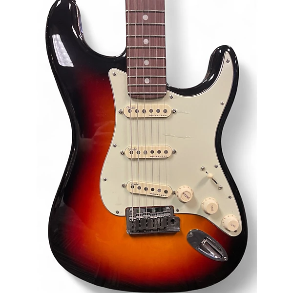 Used 2019 Fender American Ultra Stratocaster 2 Color Sunburst Solid Body Electric Guitar