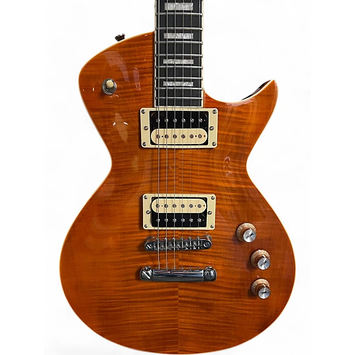 Tagima Used TAGIMA MIRACH Amber Solid Body Electric Guitar