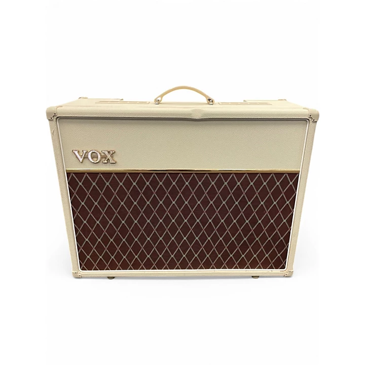 VOX Used VOX AC30S1 30W 1x12 Limited Edition Cream Bronco Tube Guitar Combo Amp.gc