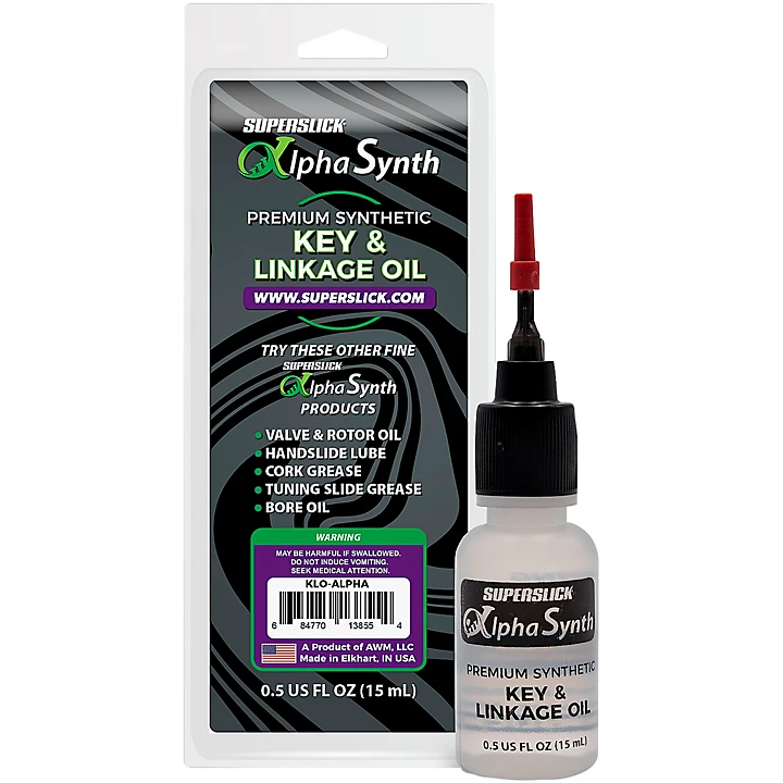 AlphaSynth Key and Linkage Synthetic Oil Lubricant 05 oz