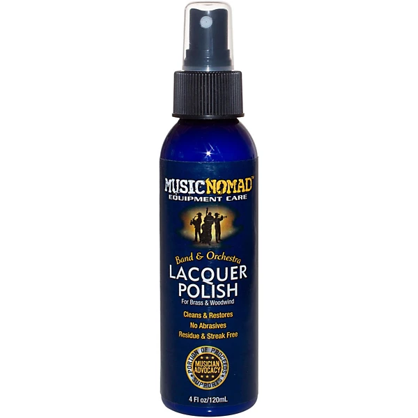 Lacquer Polish for Brass Woodwinds 4oz Bottle