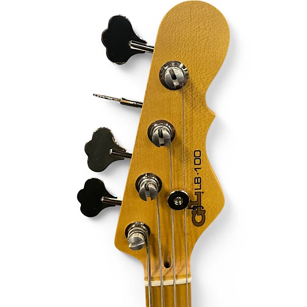 GL Used GL LB100 Tobacco Sunburst Electric Bass Guitar.gc
