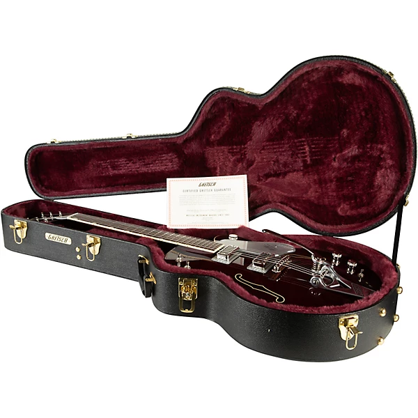 G6119T 62 Vintage Select Edition 62 Tennessee Rose Hollowbody with Bigsby Dark Cherry Stain