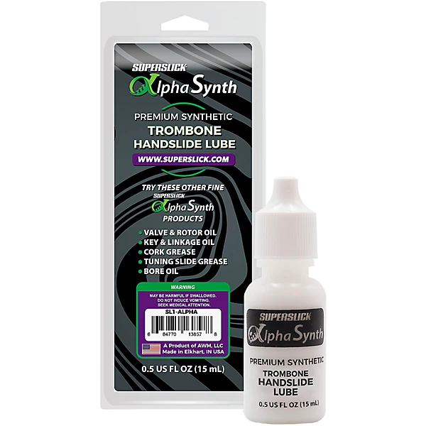 AlphaSynth Trombone Handslide Lube 05 oz