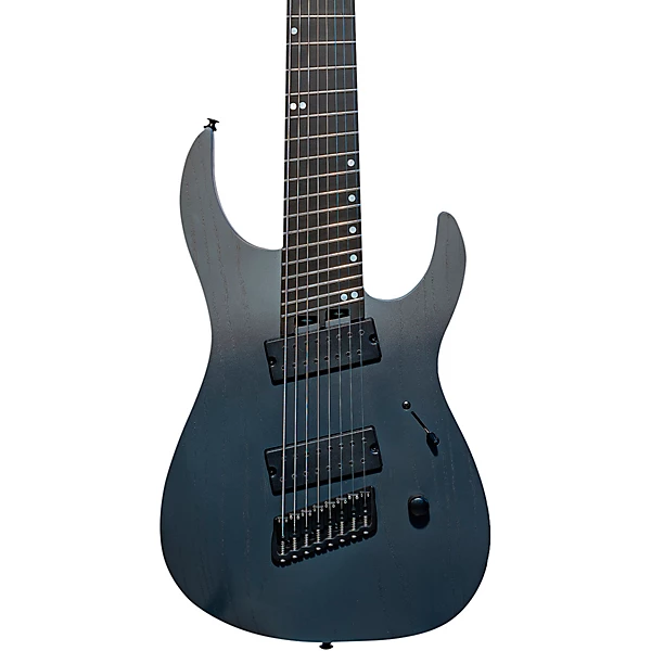 Ninja 8 String Multi Scale Performance Series Electric Guitar Smoke