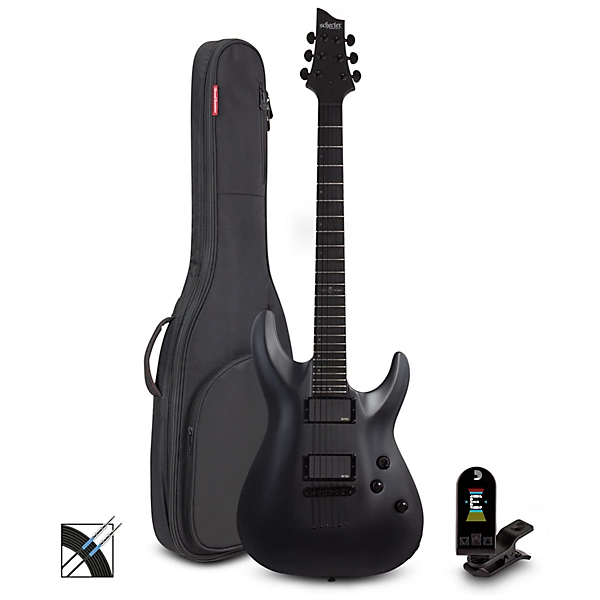 C 1 Platinum Blackout Electric Guitar Kit
