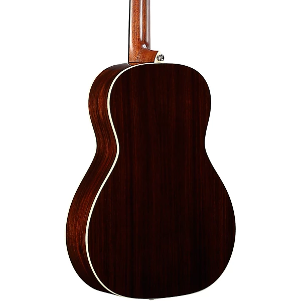 LP70e Herringbone Laureate Series Parlor Acoustic Electric Guitar Sunset