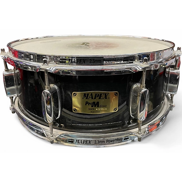 Mapex Used Mapex 5X14 ProM Snare Black Drum.gc