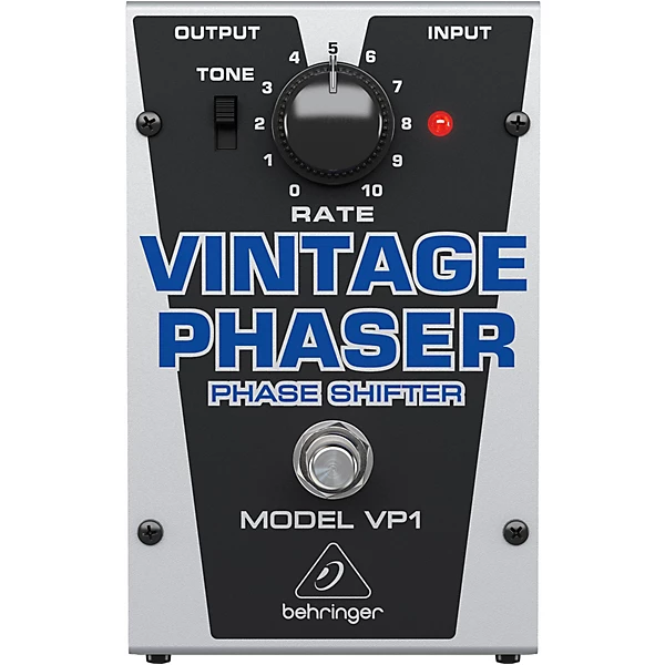 Behringer VP1 Vintage Phaser Effects Pedal Level 1 H85778004000000.gc