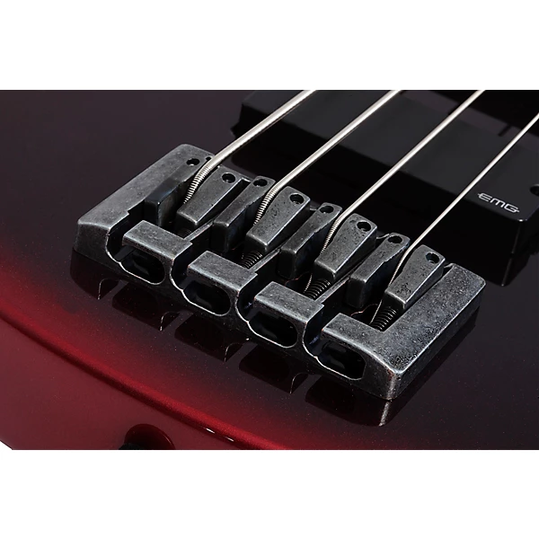 Nadja Peulen NP 4 4 String Electric Bass Red Syren