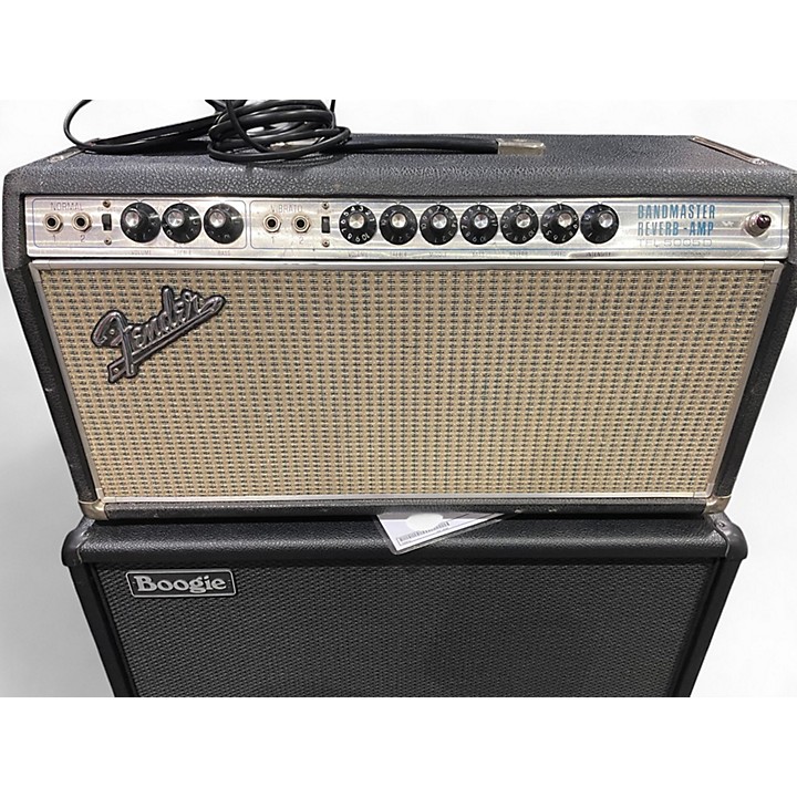 Vintage 1969 Fender Bandmaster Reverb Head Tube Guitar Amp Head