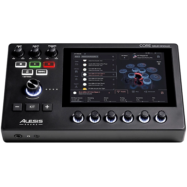 Strata Core 9 Piece Electronic Drum Kit With 7 Touchscreen Bluetooth