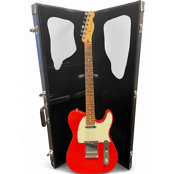 Used Fender Player Telecaster Sonic Red Solid Body Electric Guitar