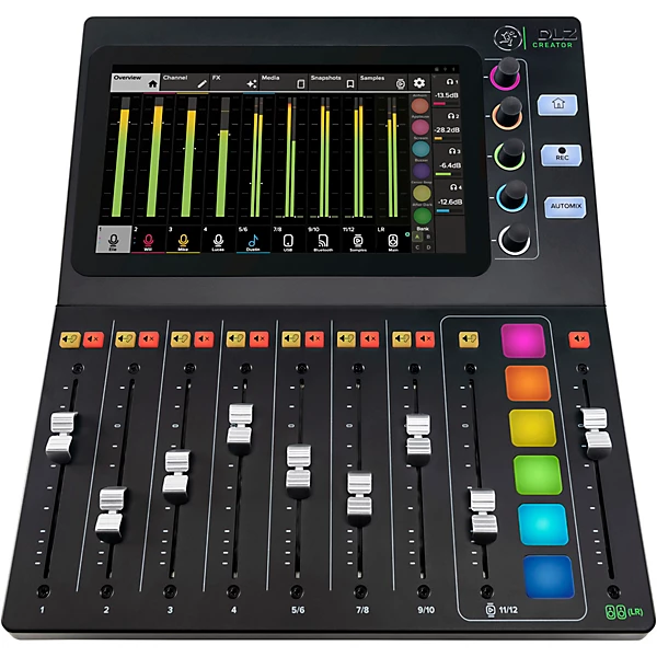 Mackie DLZ Creator Adaptive Digital Mixer for Podcasting and Streaming Level 1 M01539004000000.gc