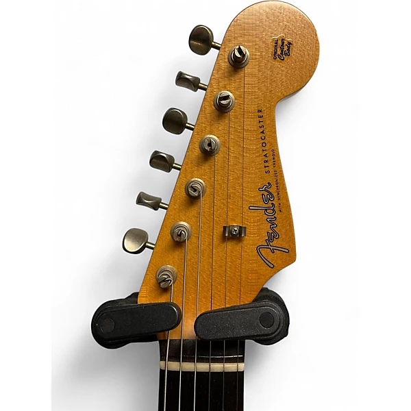 Used 2024 Fender Custom Shop 59 Journeyman Stratocaster Super Faded/aged Sea Foam Green Solid Body Electric Guitar