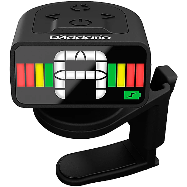 Micro Rechargeable Headstock Clip On Tuner Black
