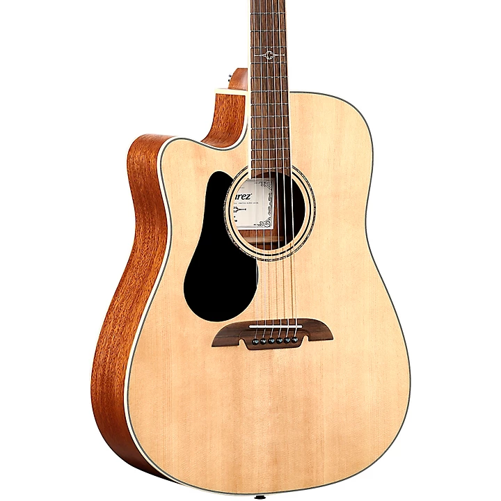 AD60LCE Left Handed Dreadnought Acoustic Electric Guitar Natural