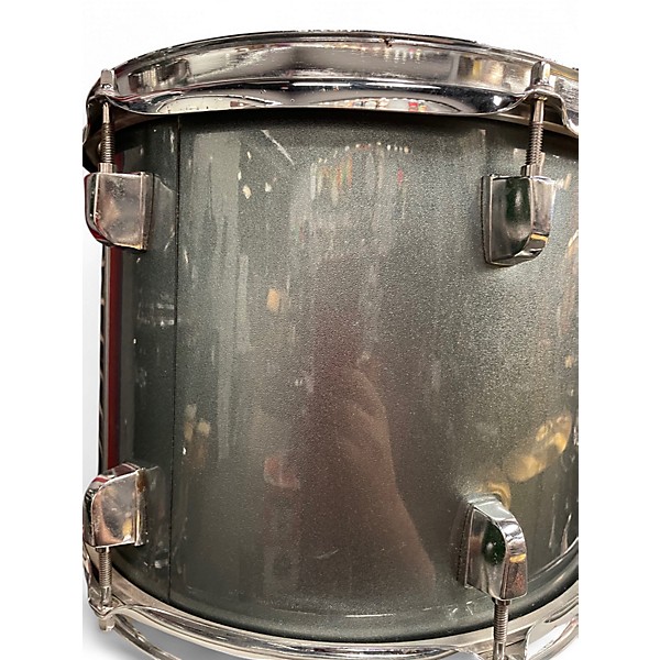 Pearl Used Pearl 4 Piece Roadshow Charcoal Mettalic Drum Kit.gc