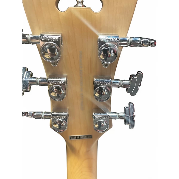 DAngelico Used DAngelico Premiere Bedford SH Orange Hollow Body Electric Guitar.gc