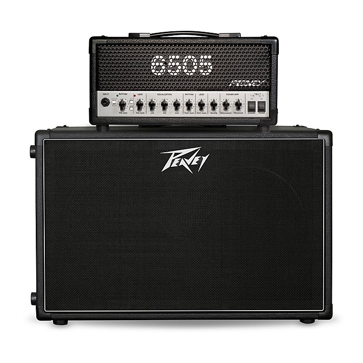 Peavey 6505 MH Micro 20W Tube Guitar Amp Head with 212 6 50W 2x12 Cabinet