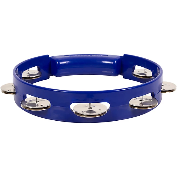 Rhythm Tech True Colors Tambourine Cobalt Blue 8 in.