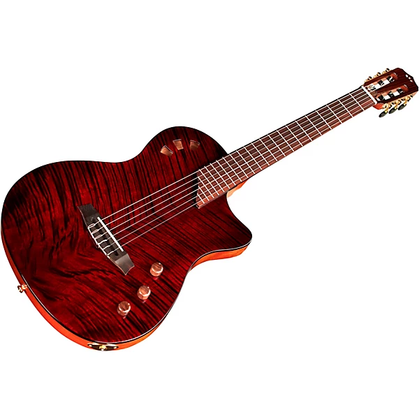 Stage Nylon String Electric Guitar Garnet