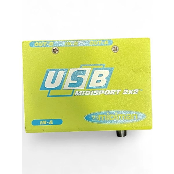 Midiman Used Midiman USB MIDISPORT 2X2 MIDI Interface.gc