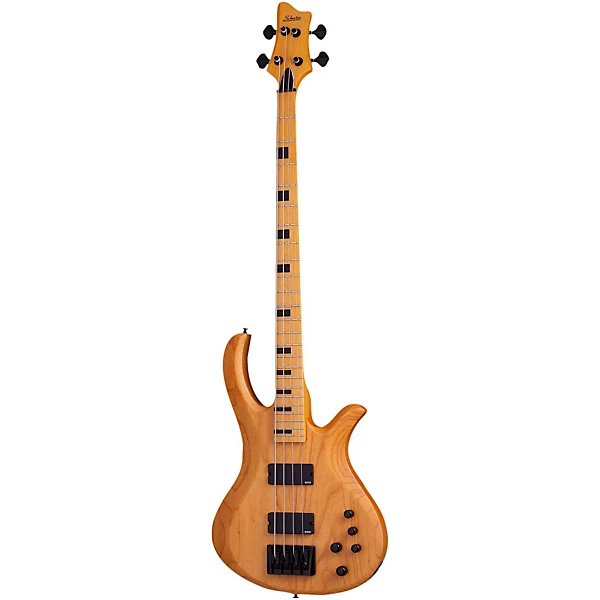 Riot 4 Session Electric Bass Guitar Satin Aged Natural
