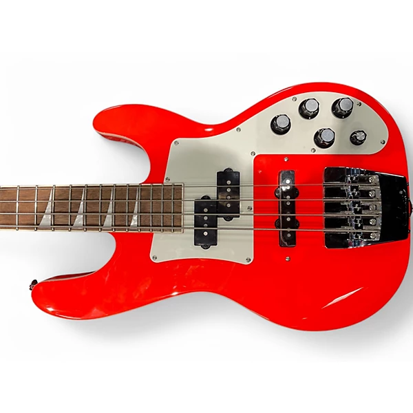 Jackson Used Jackson CBXNT DX IV Orange Electric Bass Guitar.gc