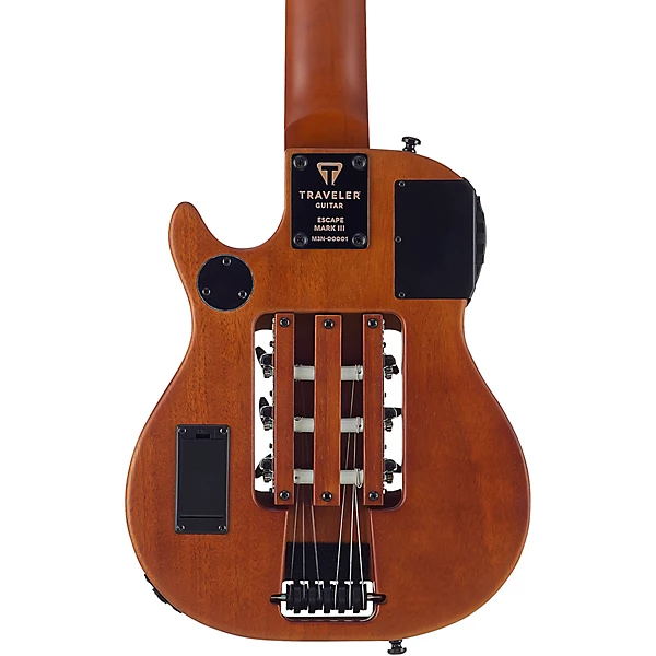 Traveler Guitar Escape Mark III Nylon String Acoustic Electric Guitar Mahogany