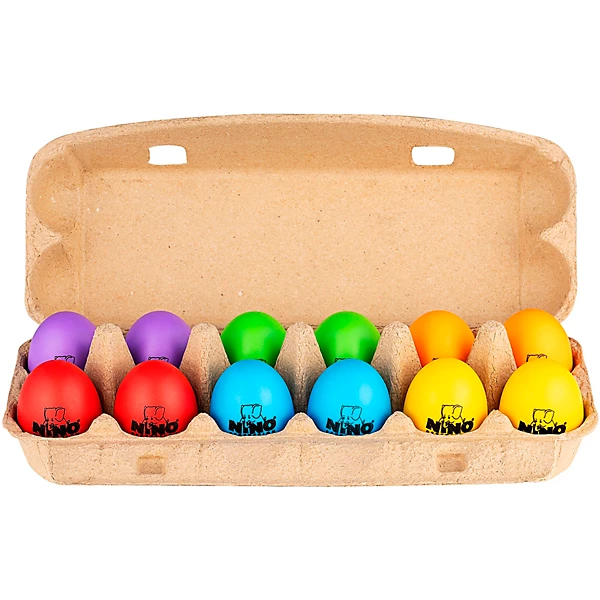 12pc Egg Shaker Set with Carton
