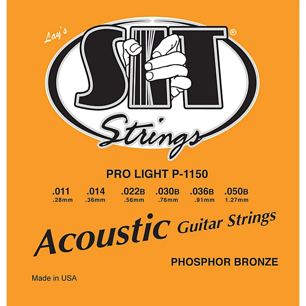 P1150 Pro Light Phosphor Bronze Acoustic Guitar Strings