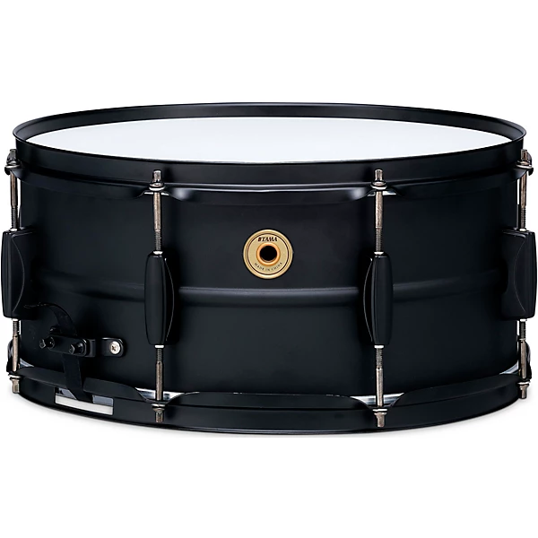 Metalworks Steel Snare Drum with Matte Black Shell Hardware
