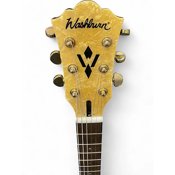 Used Washburn WI 64 SUNBURST Solid Body Electric Guitar