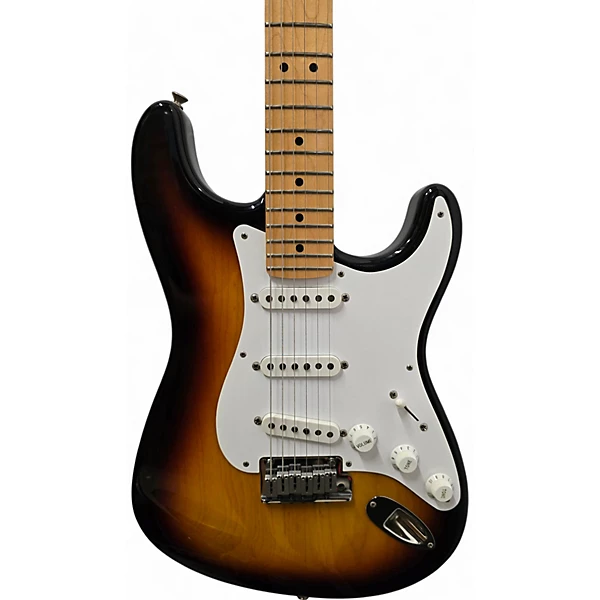 Used 1991 Fender Custom Shop Stratocaster 3 Tone Sunburst Solid Body Electric Guitar