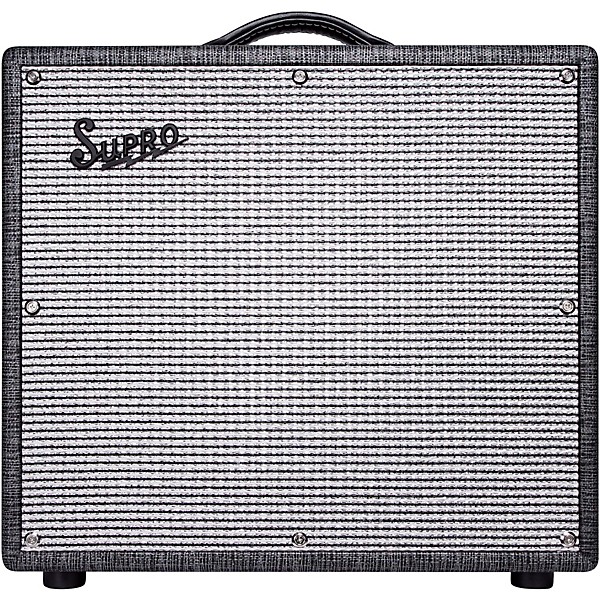 Supro Black Magick Reverb 25W 1x12 Tube Guitar Combo Amp Level 1 L26147004000000.gc