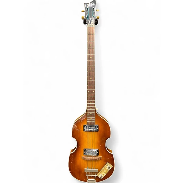 Vintage 1960s Hofner 500/1 Violin 2 Color Sunburst Electric Bass Guitar