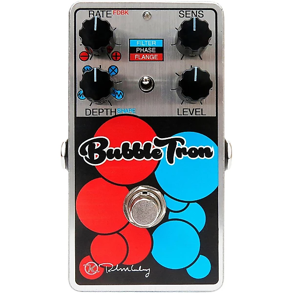 Bubble Tron Filter Flanger Phaser Effects Pedal
