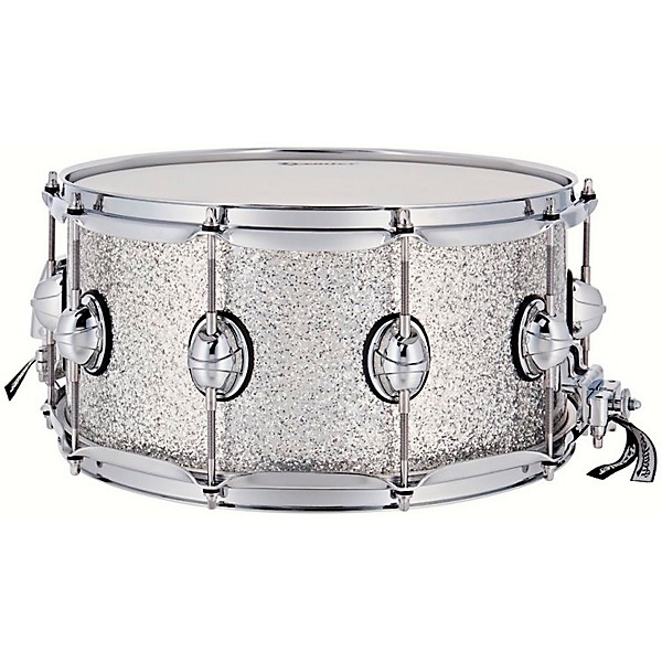 Premier Genista Maple Snare Drum 14 x 7 in. Silver Sparkle